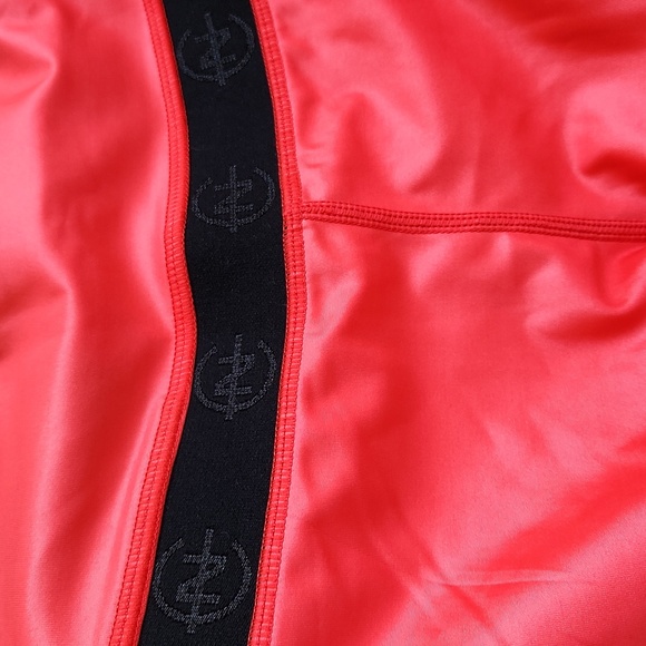 Nautica competition leggings poppy red women's pants size small sport outfit - Picture 5 of 12